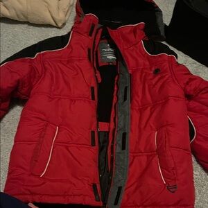 Protection System Red and Black Jacket